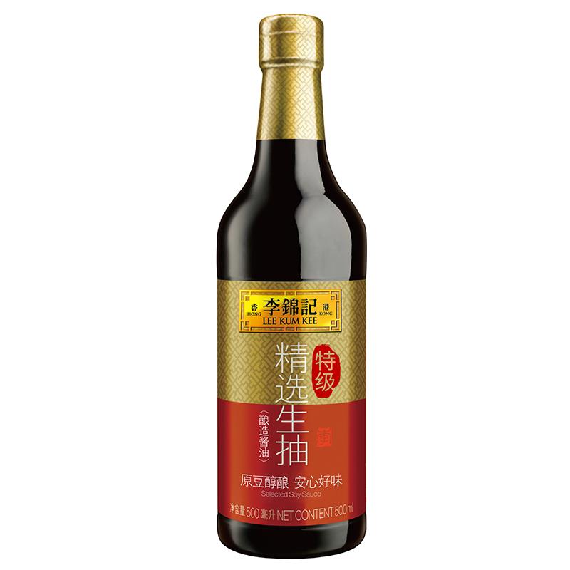 李锦记精选生抽500ml
