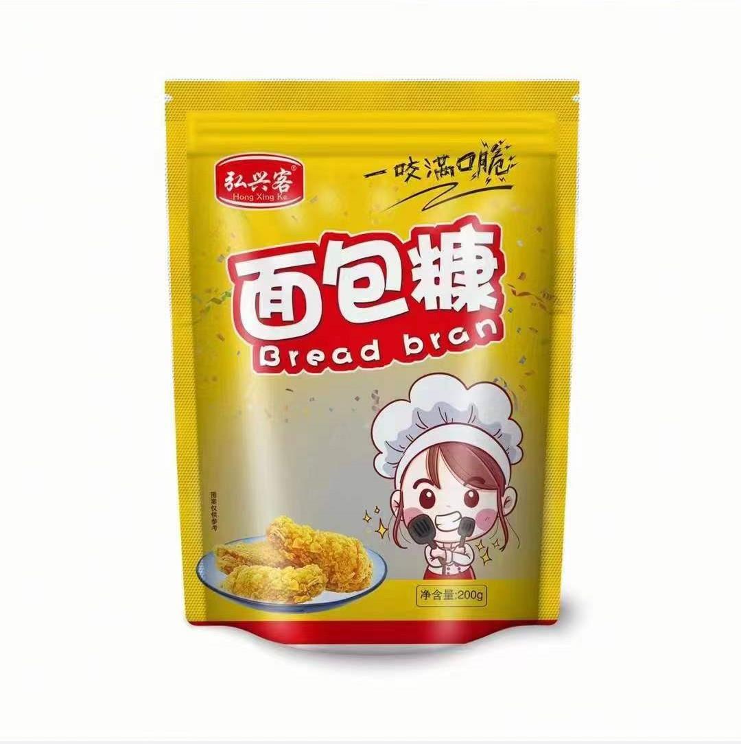 弘兴客黄面包糠200g